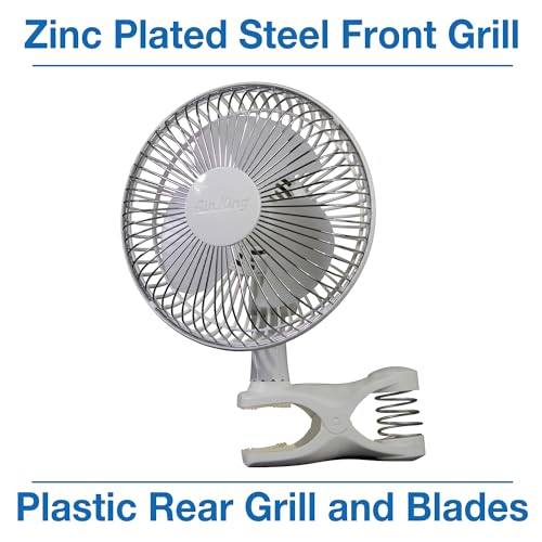 Image of Air King 9145 6-Inch 2-Speed Clip-On Fan