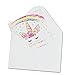 T-Antrix 24 Pcs Unicorn Invitations with 24 Envelopes, Double Sided Rainbow Glitter Unicorn Birthday Party Invitation Cards for Kids Birthday Baby Shower Unicorn Party Supplies