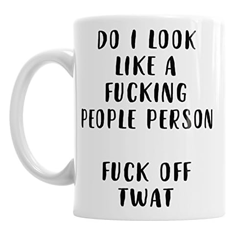 Do I Look Like A F*cking People Person Funny Mug Novelty Gift Idea Coffee Tea Cover