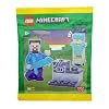 LEGO Minecraft: Steve Minifigure with Furnace and Diamond Armor
