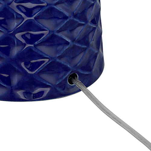 Lámparas de mesa modernas azul cerámica 24" set 2 miniatura 6