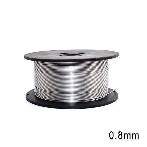 Cutowin 1 rollo de alambre de soldadura de acero inoxidable 0,8 mm, 1 mm, 1,2 mm, con...