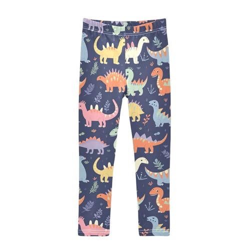 Kids High Waist Dinosaur Cute Leggings for Toddler Girls 4T 202b3260