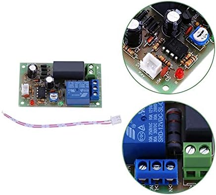 AC 220V Trigger Delay Turn Off Timer Switch Relay Module 1s-60s/1s-5min Adjustable(1s-5min Delay Time)
