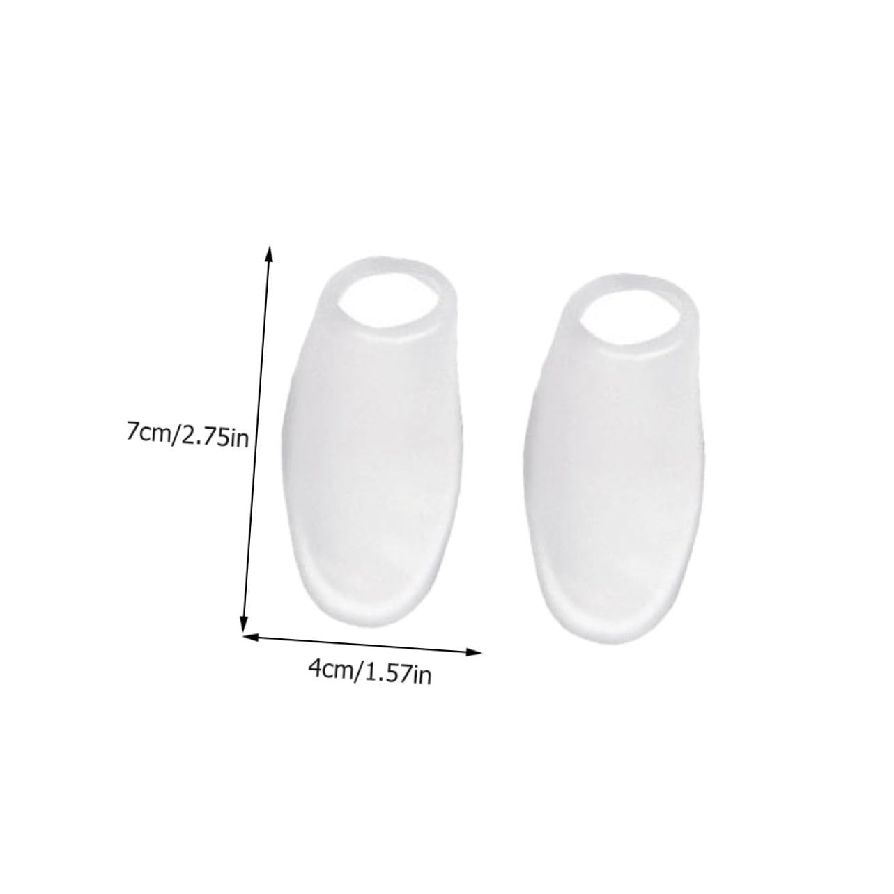 VERDANVERSE 5pairs Toe Protectors Multi-function Toe Separators for Bunion Relief Comfortable Gel Correctors Foot Care Tool for Men and Women