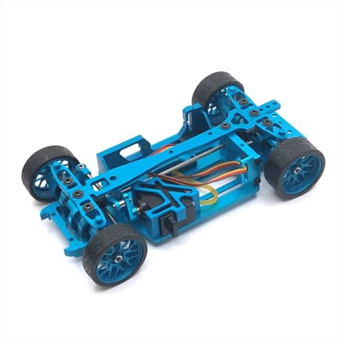 RC�t���[���p�[�c For MINI-Q 1/28 ���^���t���[�� RC�J�[ �g���b�N �I�t���[�h ���[�V���O�g���b�N�ԗ��p �p�[�c �A�N�Z�T���[ �A�b�v�O���[�h ���� �C���p(Blue)