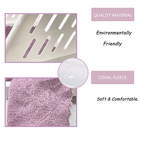 Guinea Pig Bunk Bed With 2 Mats Small Animal Bedding Toy Hamster Hideout Corner Cage Accessories For Guinea Pig Chinchilla Rat Hedgehog Sugar Glider Hamster #TOP1