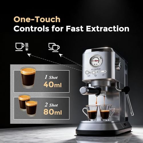 Machine à expresso anti-goutte facile à nettoyer pour en finir avec le café insipide