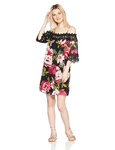 Womens Off The Shoulder Shift Dress