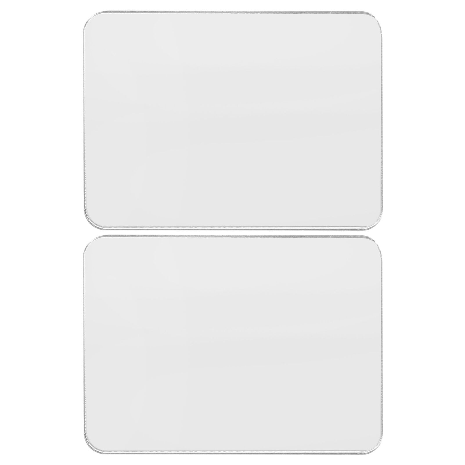 OSALADI Mirror Decal for Smartphone, 2pcs Stick-on Make up Mirror, Sticker on Phone Case Back, Mirror Phone Charm for Mobile Phone Case
