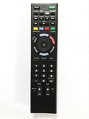 Universal Replacement Remote Control for Sony Bravia Smart LED TV KDL-48W600B KDL-60W610B KDL-70X830B KDL-55HX855 KDL-55HX750