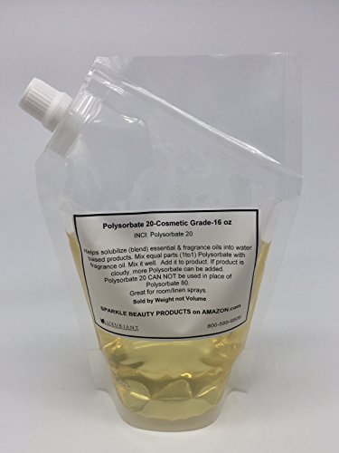 Polysorbate 20-Cosmetic Grade-16 oz