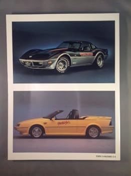 Paperback The official Chevrolet Indy Pace car book, from 1948-1990 Book