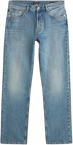 Tommy Hilfiger Herren Regular Straight Dover Tye Blue MW0MW42806 Straight, Denim, 28W / 29L, Denim (Tye Blue), 28W x 29L – Ansicht 6