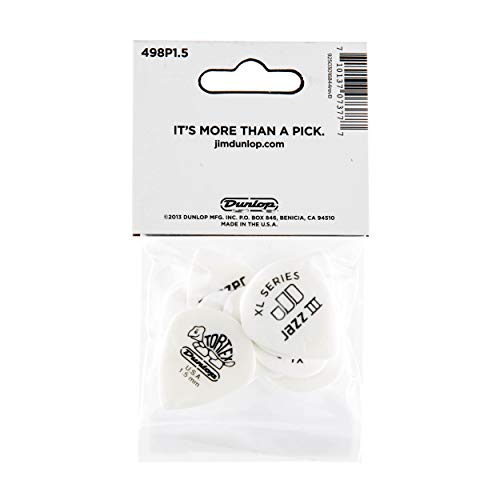 Dunlop 498P150 Player’s Pack de 12 Médiators 1,50 mm - Les Beatles, Paul McCartney, John Lennon, RIngo Starr, George Harrison Dunlop 498P150 Player's Pack de 12 Médiators 1,50 mm – Image 6