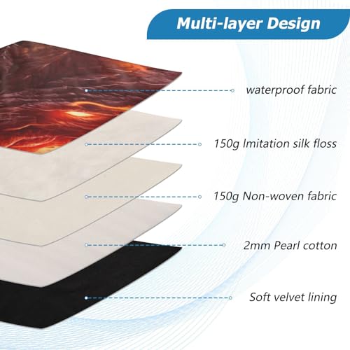 Funda para laptop 13-14 pulgadas con diseño dragón miniatura 4