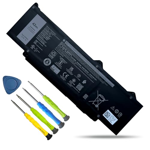 Image of GRWKG Laptop Battery for Dell Latitude 3340 3440 3540 5340 | for Dell Latitude 5340 2‑in‑1 Precision 3480 3490 P127F P127F001 P169G P181G P181G001 Series JTG7N V7TXF DR02P 11.4V 42Wh