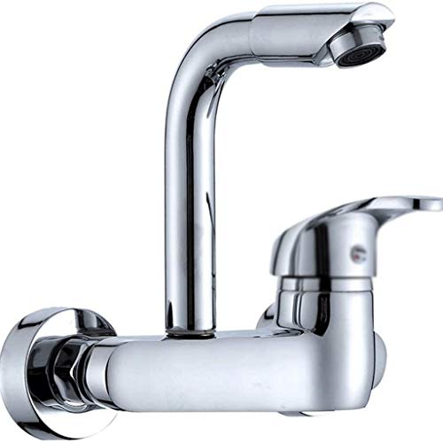 Robinet lavabo d'eau froide mural en laiton anti-corrosion pour buanderie