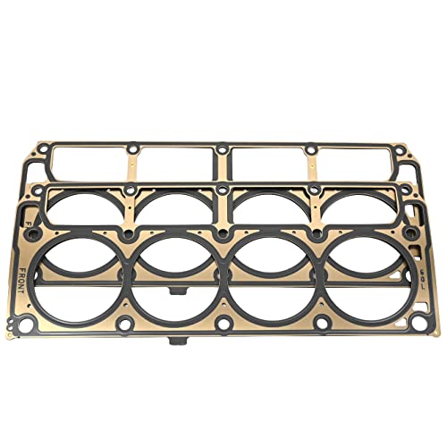 Image of Michigan Motorsports LS2 6.0L MLS Head Gaskets - 4.020 inch Bore - Multi-Layer Steel - Fits LS2 LQ4 LQ9 L76 L77 LY6 L96 LFA LZ1 - Replaces GM 12589227 - Pair