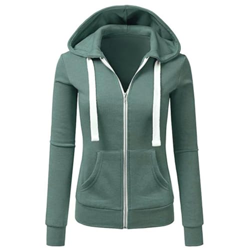 Newbestyle Jacke Damen Sweatjacke Hoodie Sweatshirt Pullover Oberteile...