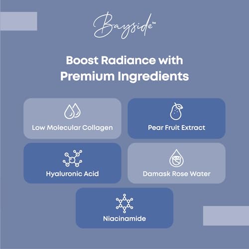 Collagen Face Mask | Hydrating Beauty Skincare Face Mask for Glass Skin, Revitalizing Overnight Collagen Facial Mask for Wrinkles, Selfcare Sheet, Moisturizing Facial Skin Care Product for Women & Men - Image 5