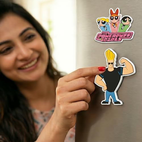 Image of Dia&Tia-Premium Fridge Magnets-Made in India for Office, Kitchen, refrigirators, Magnetic Boards-Motivational Quotes, Culture, Gamers, Cute Cartoons (User Customized - 6 Pack)
