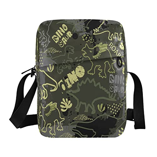 Camouflage Klassische Umhängetasche, klein, lässig, Umhängetasche, Handtasche, Handytasche, Geldbörse für Damen, Herren, Kinder, Mehrfarbig02, Einheitsgröße