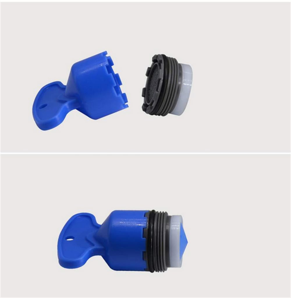 pz/set ABS Chiave di riparazione per aeratore rubinetto nascosto Chiave maschio Filettatura Chiave di ricambio per la rimozione del filtro del rubinetto di risparmio idrico, 10 set, Chiave per aerato