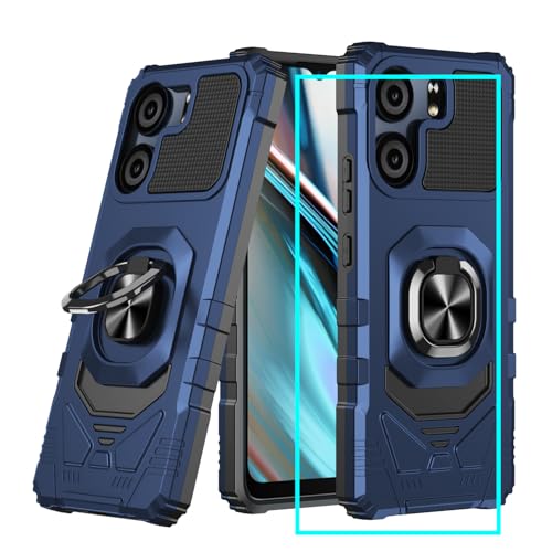 Case for Blu View 5 with Screen Protector Magnetic Ring Stand Design