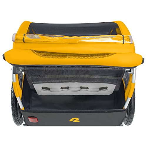 Image of Retrospec Rover Kids Bicycle Trailer Single and Double Passenger Children's Foldable