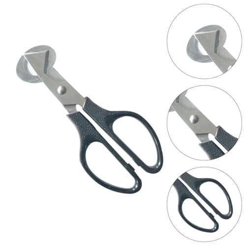 Tijeras para huevos de codorniz ligeras para cocina picnic y aperitivos al aire libre 8