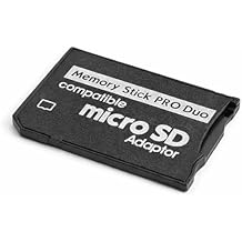 SANOXY Compatible Micro SD Adapter Memory Stick Pro Duo Single Slot Black