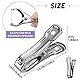 20 Stück Gewächshaus Clip - Garten Clips, Pflanzenclips, Edelstahl Pflanzenhalter Klemmen, Strong Grip Shed Film Frame Shading Net Rod Clip, Wäscheklammer (5,5 * 1 cm)