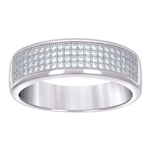 Alliance homme argent 925 moissanite 0.60 ct pour sublimer votre style quotidien