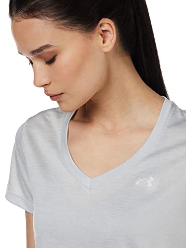 Image of Under Armour Womens Tech V-Neck Twist Short-Sleeve T-Shirt