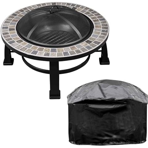 Dellonda 30" Deluxe Traditional Fire Pit Cover