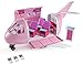 Barbie Pink Passport Glamour Jet Play Set