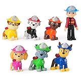 Paw Patrol Fire Rescue Confezione della Squadra con 7 Personaggi, tra Cui Ryder e 6 Cuccioli, Giocattoli per Bambini e Bambine, 3+ Anni