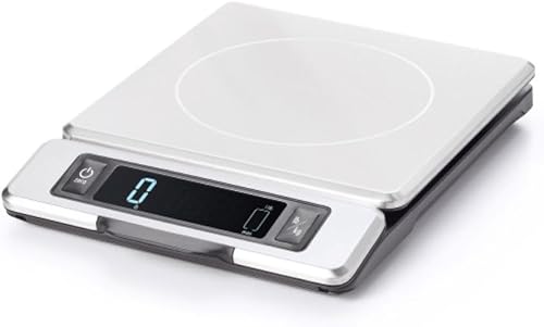 Good Grips 11-Pound Stainless Steel Food Scale with…