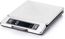 OXO Good Grips 11-Pound Stainless Steel Kitchen Scale with Pull-Out Display - Black