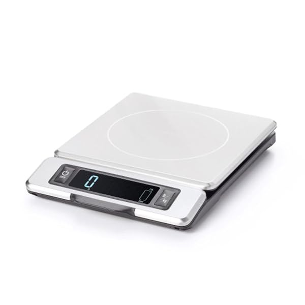 OXO Good Grips Bilancia da Cucina in Acciaio Inossidabile da 5 kg