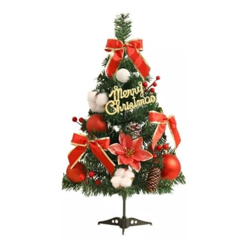 Árvore De Natal Verde Pequena 60cm Com 50 Galhos Muito Cheia