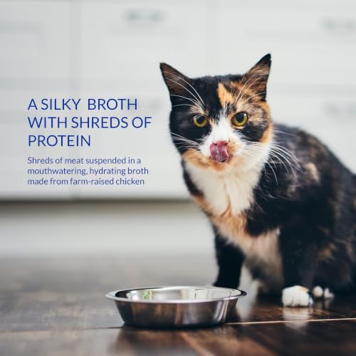 INABA Churu Broth for Cats, Side Dish Pouch, 1.4 Ounces per Pouch, 12 Pouches, Chicken Recipe - image 2