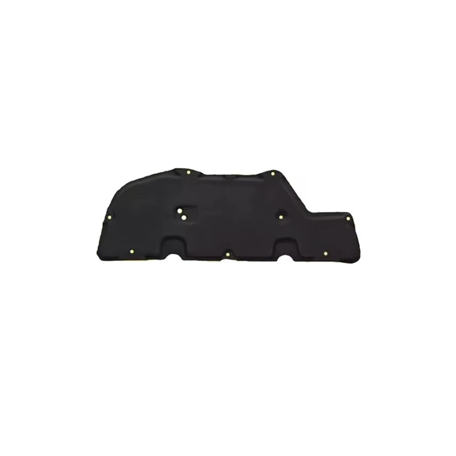 FrontHood Engine Mat Pad Cover for Nissan for Tiida C11 for Latio for Versa 2004~2011 Car Hood Engine Insulation Pad Cotton Soundproof Cover(Black)