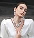 Elizé™ Pearl Necklace with Drop – A Statement Necklace made with premium Austrian crystals