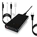 BatPower 90W Slim Charger for Microsoft Surface Laptop 1 2 3 Surface Book 2 1 Surface Pro X 7 6 5 4 3 Go, for 15V 102W 65W 44W Power Supply Adapter, USB QC3.0 Port Fast Charging Tablet Smartphone