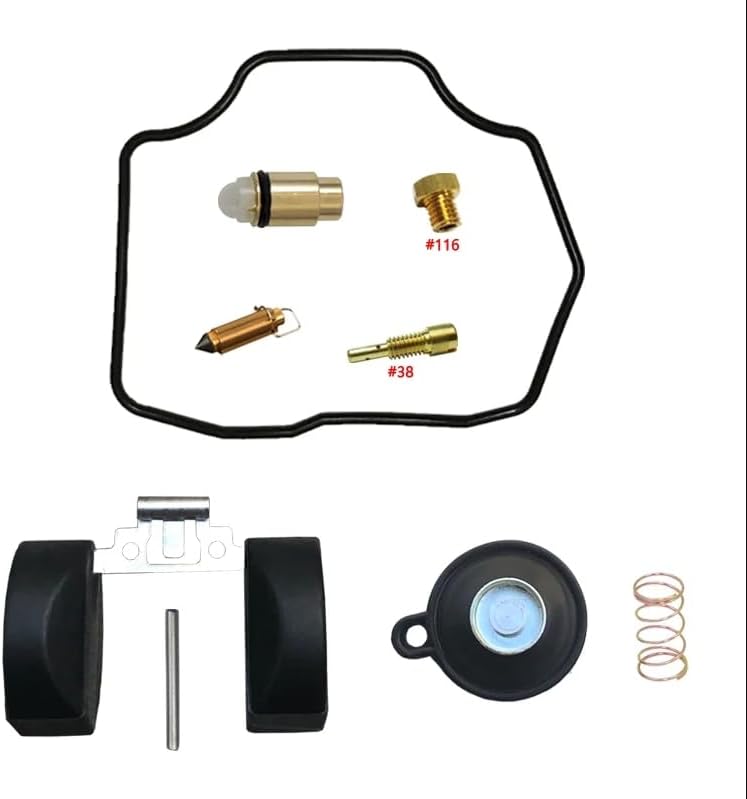 TW200 1987-2000 Motorcycle Carburetor Rebuild Kits repair kit float aircut (rebuild kit,float,aircut)