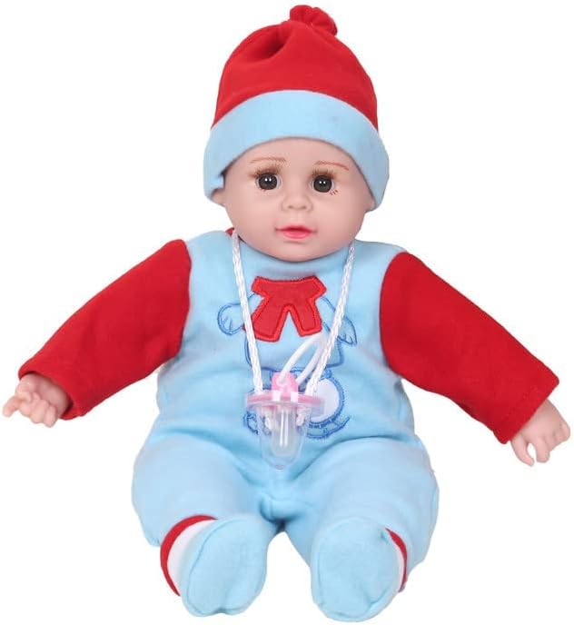 VGRASSP Cute Baby Boy Toy for Kids and Girls - Light and Music Nipple Doll (Color as per Stock)