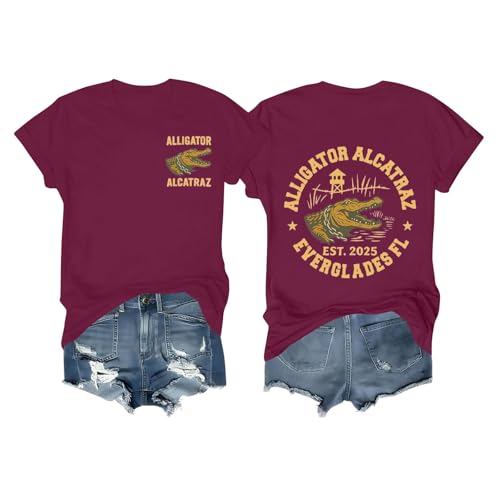 Alligator Alcatraz Shirt for Man, Alligator Alcatraz T-Shirt, Alligator Alcatraz t Shirt, Alligator Alcatraz Graphic Tees