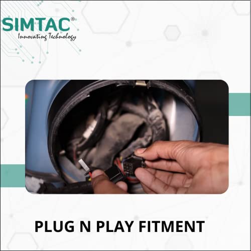 Image of SIMTAC Version 6.0 RE Standard Bullet /Electra Compatible Waterproof Hazard Flasher With Switch In 40 Different Flashing Patterns With 3 Year Warranty